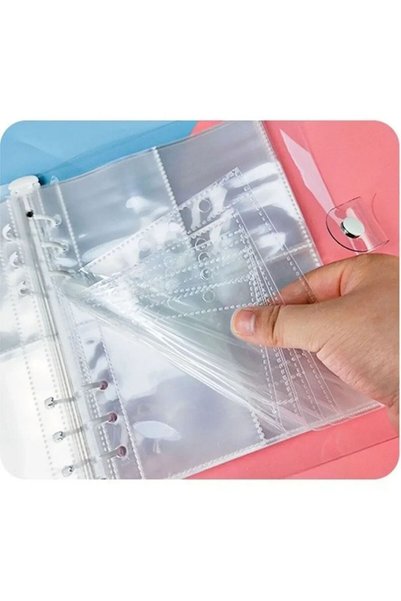 Kpop Dünyasi Binder Dosyası İç Sayfa Şeffaf Desensiz (10 Adet)