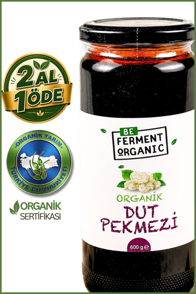 BE FERMENT Organik Dut Pekmezi 600gr
