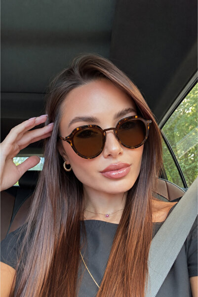 cavezzo Leopard Frame Brown Glass Oval Women's Sunglasses Ae9901c4