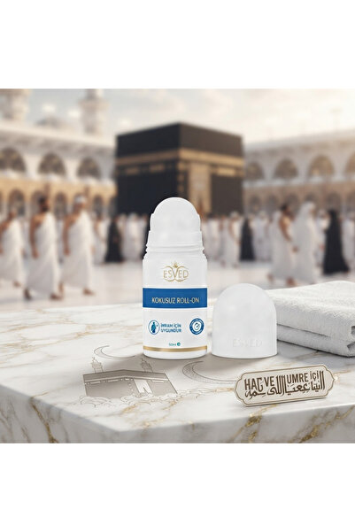 MAYSAM HAC UMRE HEDİYELİK İhram İçin Kokusuz Roll-On 50 ml – Alkolsüz Terleme...