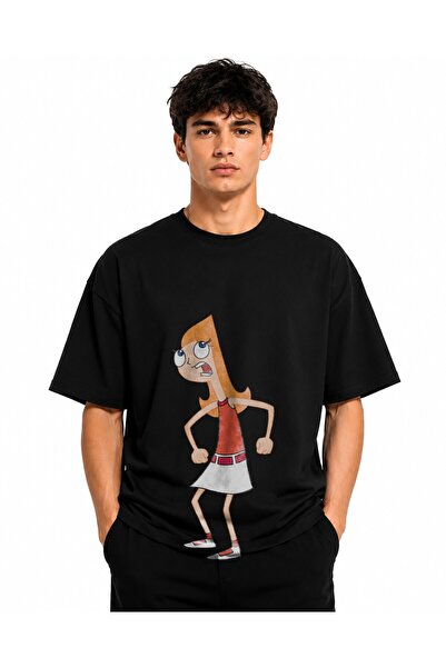 Inscriptie Unisex Premium Cotton Casual T-Shirt "Candace Flynn 2"
