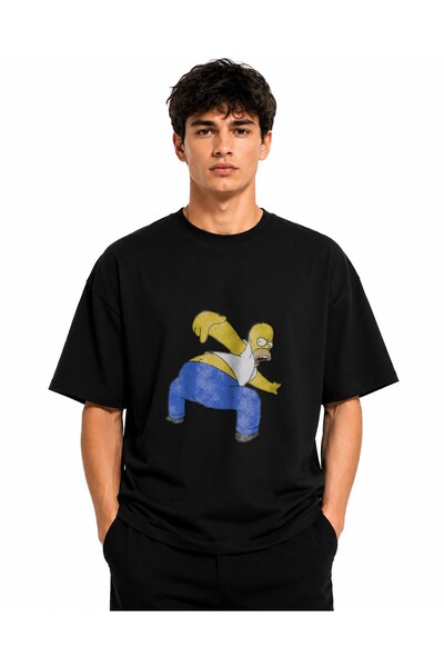 Inscriptie t-shirt Unisex Premium Cotton Casual "Falling on your bum"