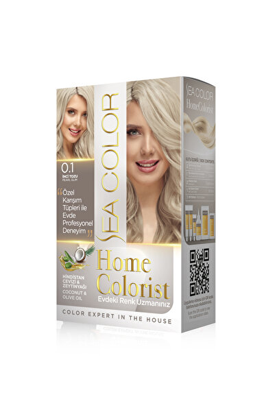 Sea Color Home Colorist Set Saç Boyası 0.1 İnci Tozu