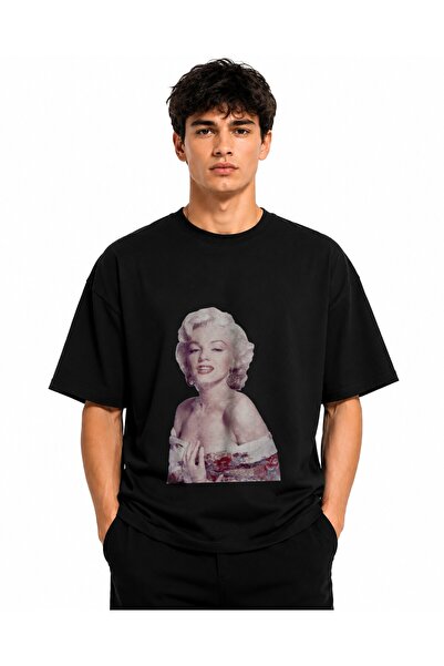 Inscriptie Tricou Unisex Bumbac Premium Casual " Marilyn Monroe 3 "
