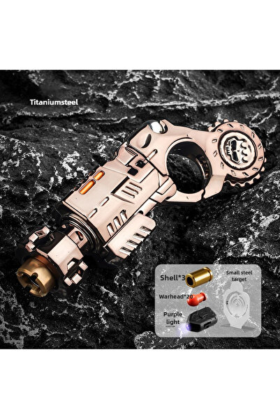 Choice Tungsten Steel Metal Alloy Shell-Ejecting Toy Pistol Set Fun Shooting ...