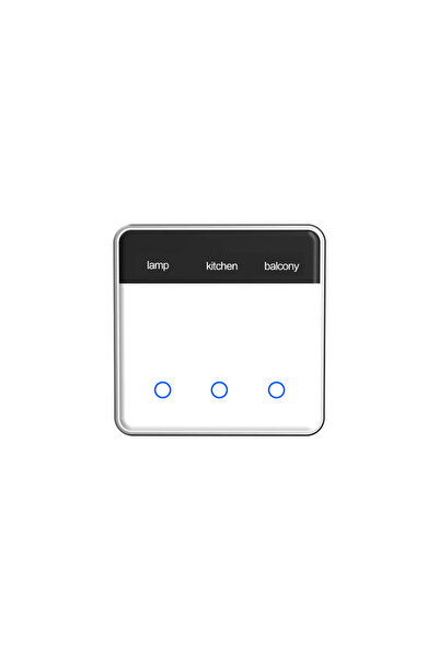 Choice 3 Gangs Zemismart DIY Name Switch EU Type Zigbee Smart Display Screen ...