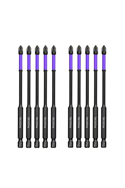 Choice9 150mm10pcs 5/12 Pcs Magnetic Screwdriver Bits Non-slip Shockproof Phi...