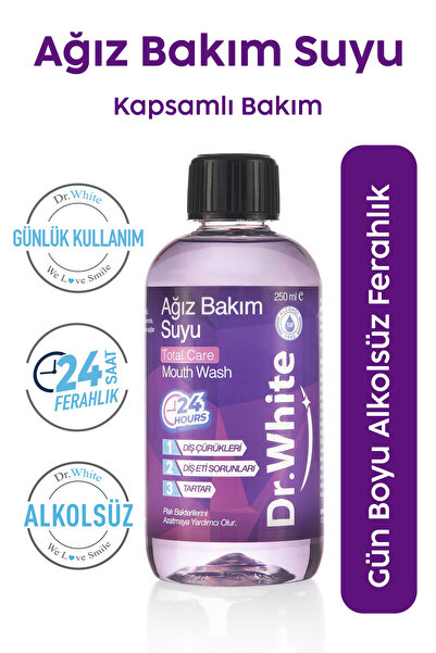 Dr.White Dr. White Total Care Ağız Bakım Suyu 250 ml