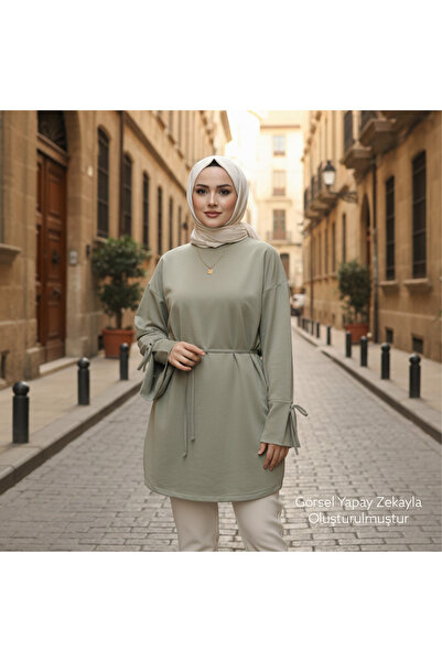 RAVENNE Bağlama Detaylı Sweatshirt