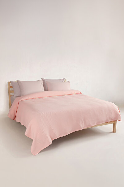 Puffy Brine Single Person 100% Cotton Pique - Powder