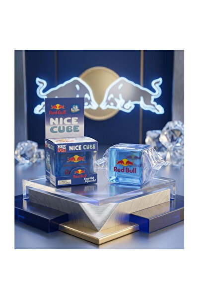 TOYTOPIA Nee Doh Redbull Nice Cub Squishy - sık bırak oyuncak Needoh Redbull ...