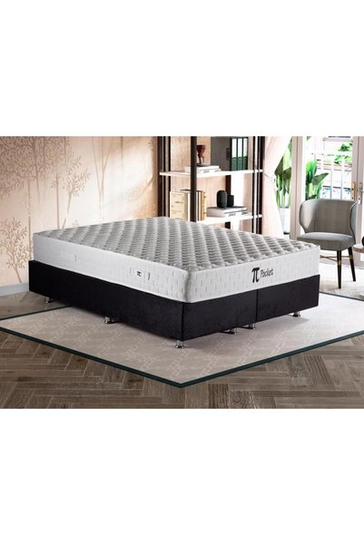 Niron Yatak Pinotte Pi Pocket Tek Kişilik Lüks Full Ortopedik Paket Yaylı Yumuşak Yatak 120x200 Cm