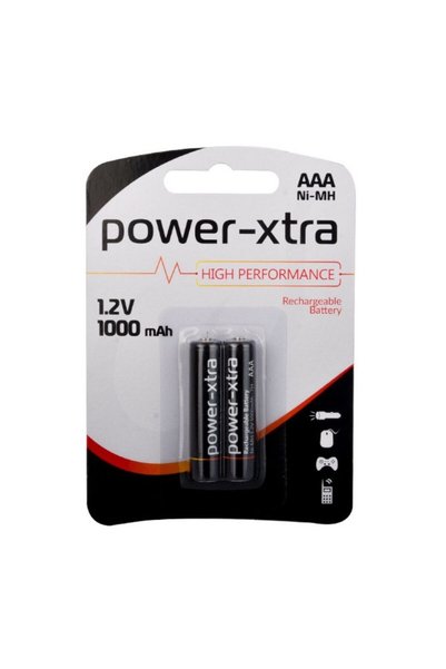 Genel Markalar 1.2V 1000 mAh AAA Size - Ni-Mh - Şarjlı Pil - 2li Blister