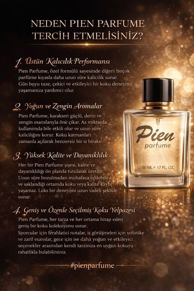 Pien Parfume INTENSE FOR UNİSEX RX44 ANGEL'S SHARE Kalıcı Niş Unisex Parfüm E...