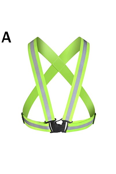 Choice5 A New Highlight Reflective Straps Night Running Riding Clothing Vest ...
