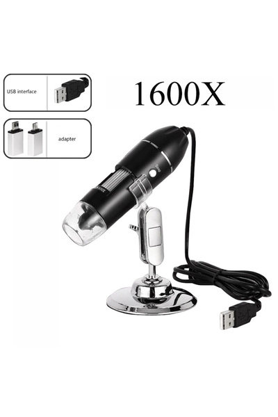 Choice 1600X 1600X 1000X 500X Digital Microscope Camera Type C USB Portable E...