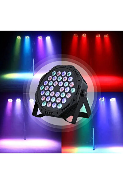 Choice 36 LED 36-LED RGB Disco Light Party Effect Lamp - Laser, Strobe, DMX-5...