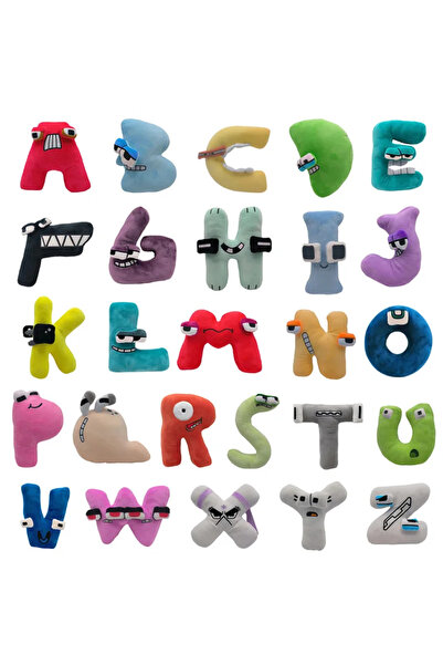 Choice 26pcs New 26pcs Alphabet Lore Plush English Letter Stuffed Animal Plus...