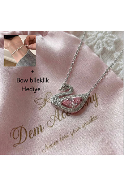 Dem Accessory Çelik | Dancing Swan Kolye
