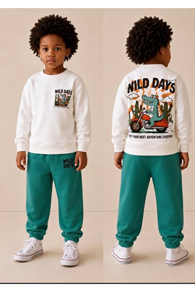 ciklet kids Men's child bottom top set