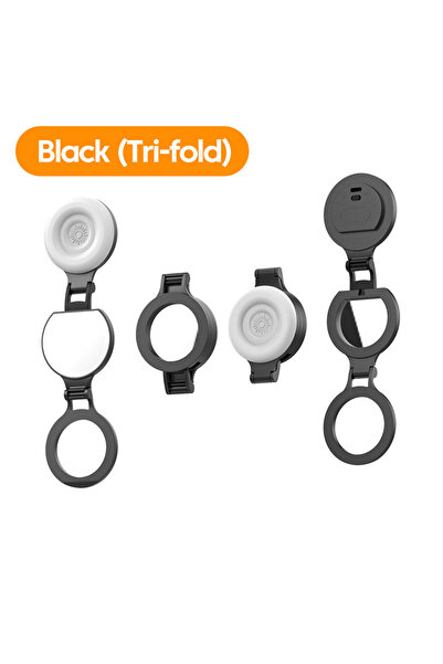 Choice Black Magsafe Magnetic Phone Light Double-sided Mirror Foldable Magnet...
