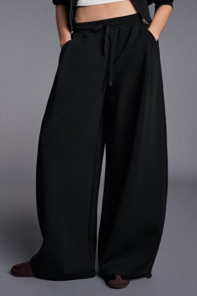 Bershka Modal barrel fit pantolon