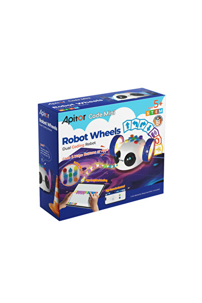 Choice Robot Wheels Apitor Mini Robot Wheels Dual Coding APP Remote Control E...