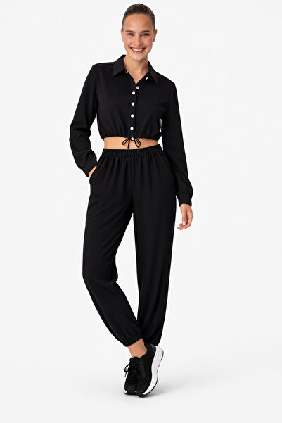 HAKKE Snap Button Belly Tie Set