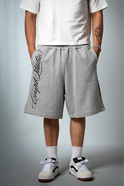 Crupt Studio شورت رجالي من Grimelanj Chaos Division Jorts