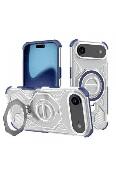 Apple Husa pentru iPhone 17 Air, Techsuit, Carbon Shield Pro, Albastra