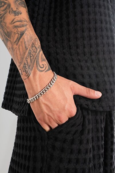 UKHWD SUPPLY 316L Panzer Steel Bracelet Ka1213Gm