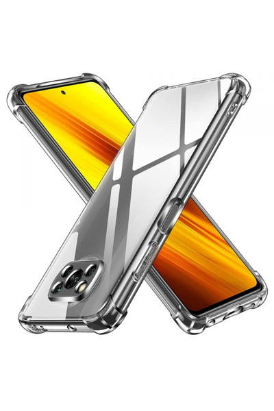 Xiaomi Husa pentru Poco X3 Pro / X3 NFC / X3, Techsuit, Shockproof Clear, Tra...