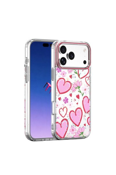OEM Husa pentru Apple iPhone 15 Pro, OEM, Ultra Trendy Love 1, Multicolor