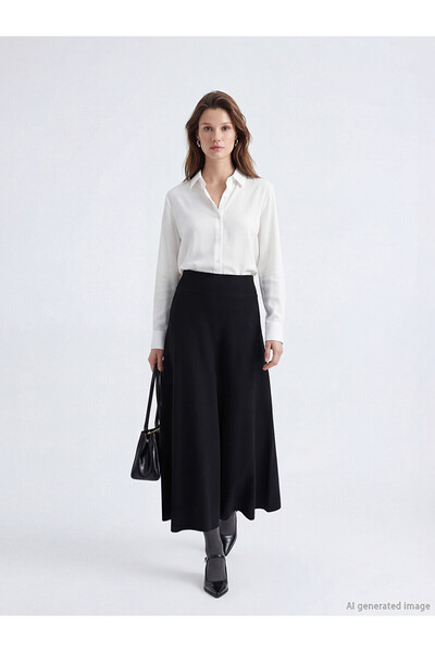 LC Waikiki Original Elastic Waist Flared Skirt