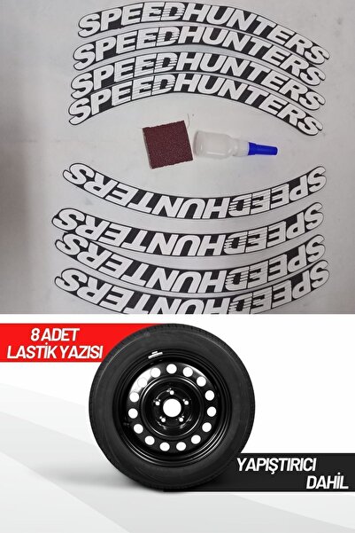 ASTUNİNG Speed Hunters Motosiklet Ve Otomobil Araç 3d Oto Lastik Yazısı Stick...