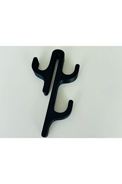 OEM Suport cu cârlige pentru cabină de duș, Accesorii de baie, PLA 3D, Negru,...