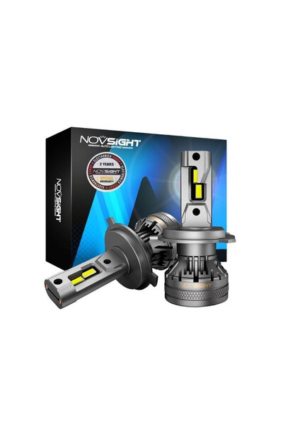 NOVSIGHT H4 LED 12V/24V 120W 22000LM 6500K IP68 A500 N37 2 x 60W