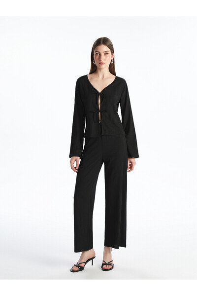LC Waikiki Alita city: women's textured pants with elastic waistband – the al...