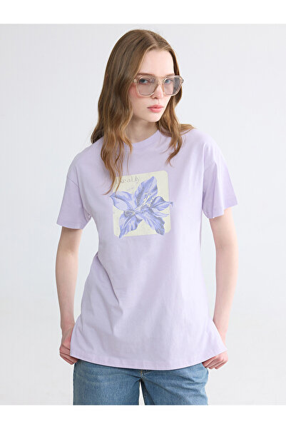 LC Waikiki Original Printed 100% Cotton Women's T-Shirt