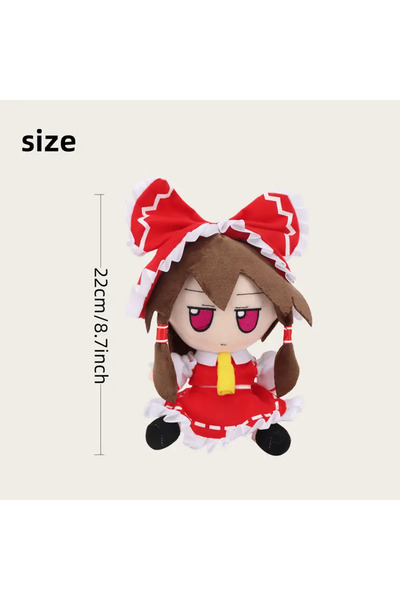 Choice دمية محشوة لطيفة حمراء اللون بطول 20 سم من fumo×fumo TouHou Project Re...