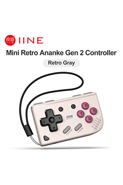 choice2 Retro Gray Retro Mini Gamepad for Nintendo Switch 2/1 iOS Android PC ...