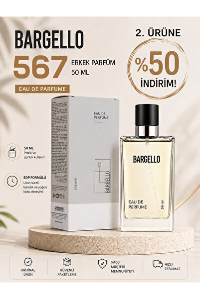 Bargello ERKEK PARFÜM 567 FRESH 50 ML EDP 8691841304534
