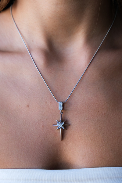 Serenite Collection قلادة فلاي ستيل