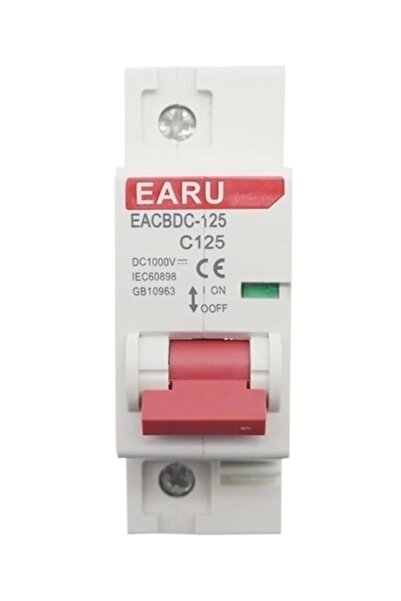 mucize EACBD-125A - C125 1 Kutuplu (1P) Doğru Akım (DC) Otomatik Sigortasıdır...