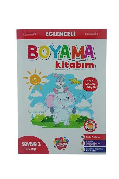Koloni Kitap My Fun Coloring Book Level 3 Ages 4-5