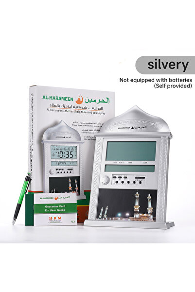 Choice Argent 1PC Muslim Prayer Alarm Clock Without Batteries Ramadan Gift Gi...