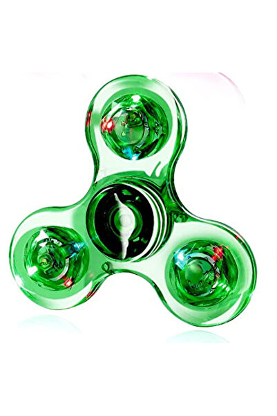 Choice green Crystal Luminous LED Light Fidget Spinner Hand Top Spinners Glow...