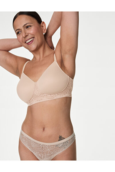 Marks & Spencer Body Soft:trade_mark: Dantel Detaylı Balensiz Pamuklu Ameliya...
