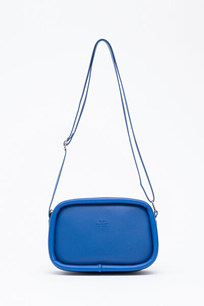 SHAKA Saks Blue Shk62 Geantă de umăr tip crossbody, din piele artificială, cu...