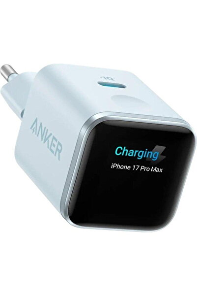 Anker Display inteligent Nano, 45W, 1x USB-C, Albastru